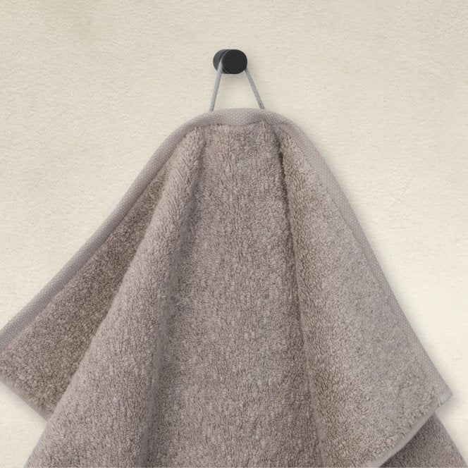 MÖVE Brooklyn Duschtuch – 80 × 150 cm – Beige – Viskose/Leinen – 60 °C