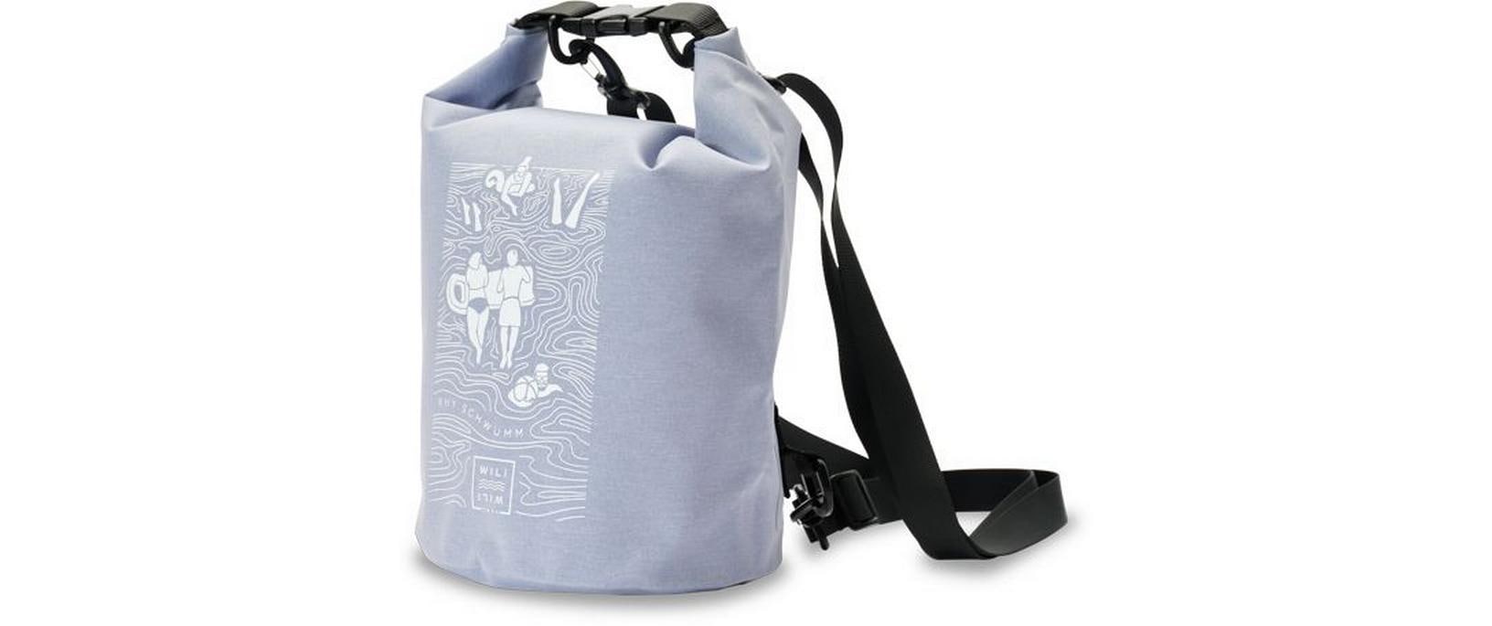 Wili Wili Tree Sporttasche Rhy Schwumm – 7 l, wasserfest, aus rPET, violett