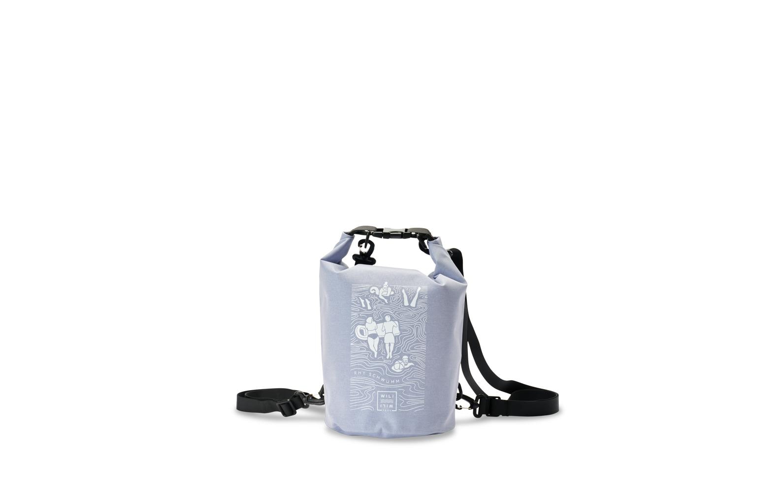 Wili Wili Tree Sporttasche Rhy Schwumm – 7 l, wasserfest, aus rPET, violett