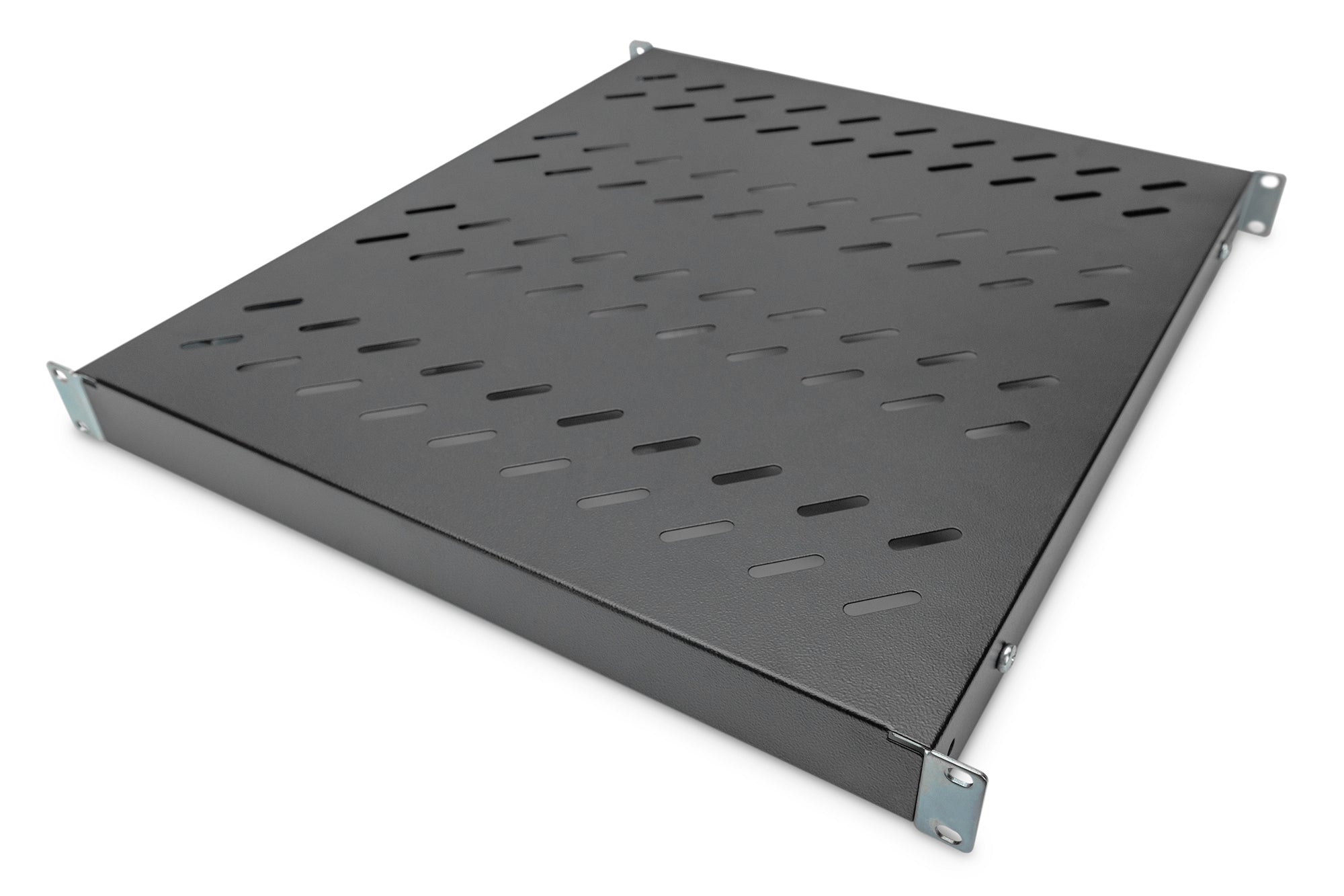 Digitus Rack-Regalboden 19", verstellbar – 1U – 482 × 500 × 44 mm – 50 kg – für 800 mm tiefe Digitus-Schränke
