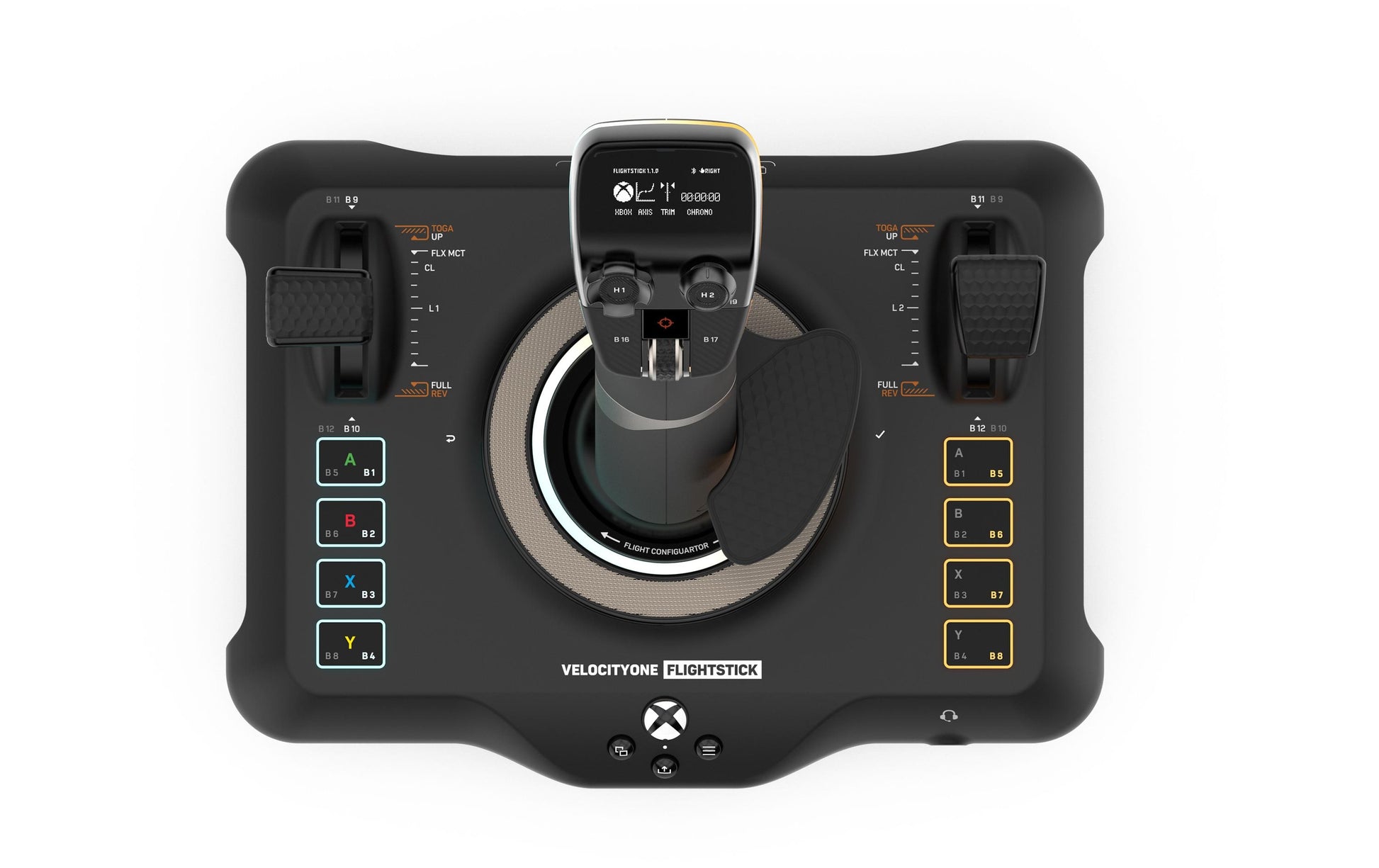 Turtle Beach VelocityOne Flightstick – Joystick – USB‑C + Bluetooth, für Xbox Series X|S, Xbox One & PC