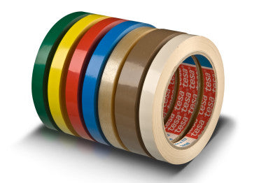 TESA 4204 – Verpackungsklebeband, PVC, transparent, Naturkautschuk – 19 mm × 66 m – 8 Rollen