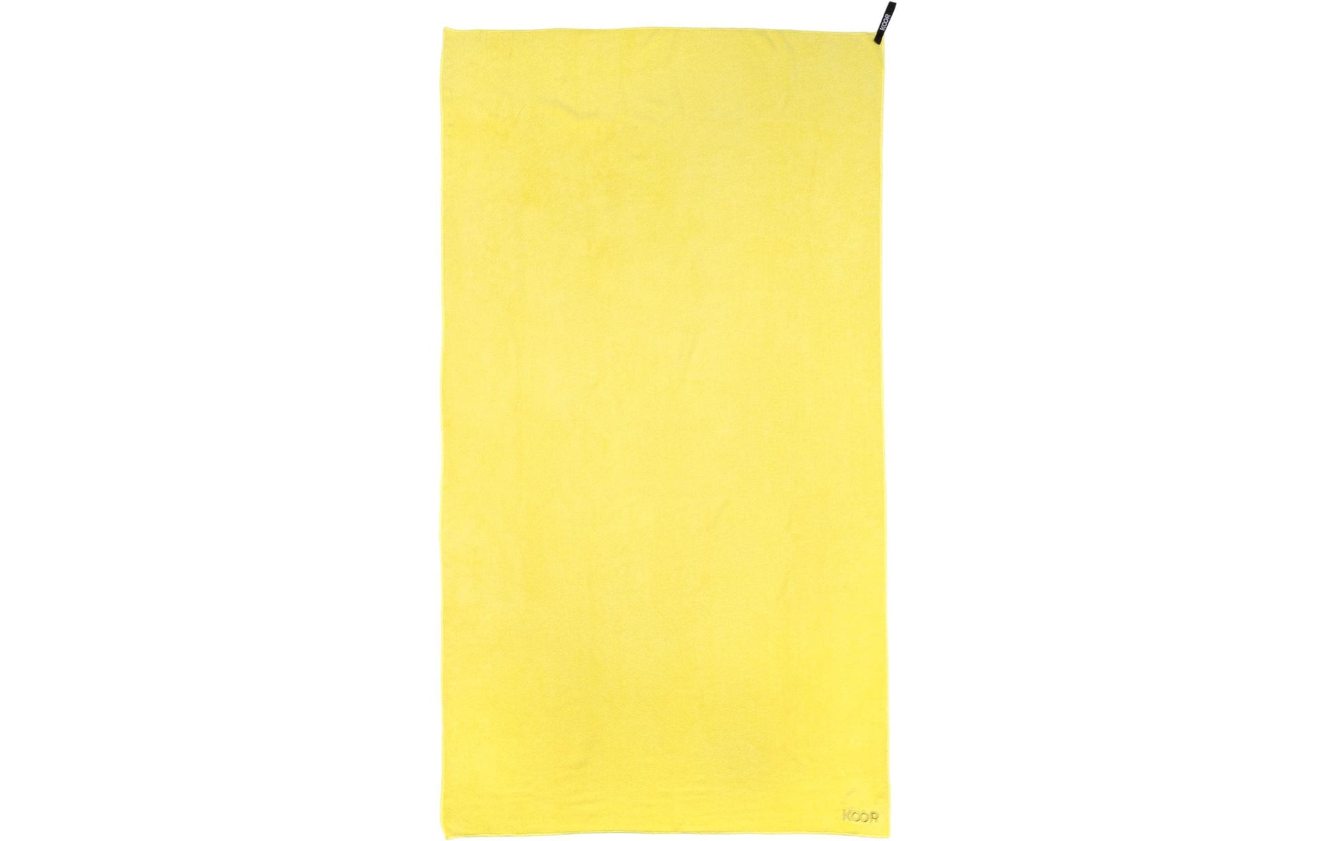 KOOR Duschtuch – 70×130 cm, Polyamid/Polyester, Gelb