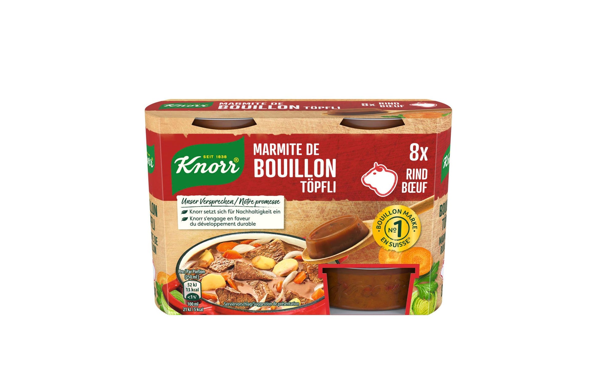 Knorr Rindsbouillon Töpfli – 224 g