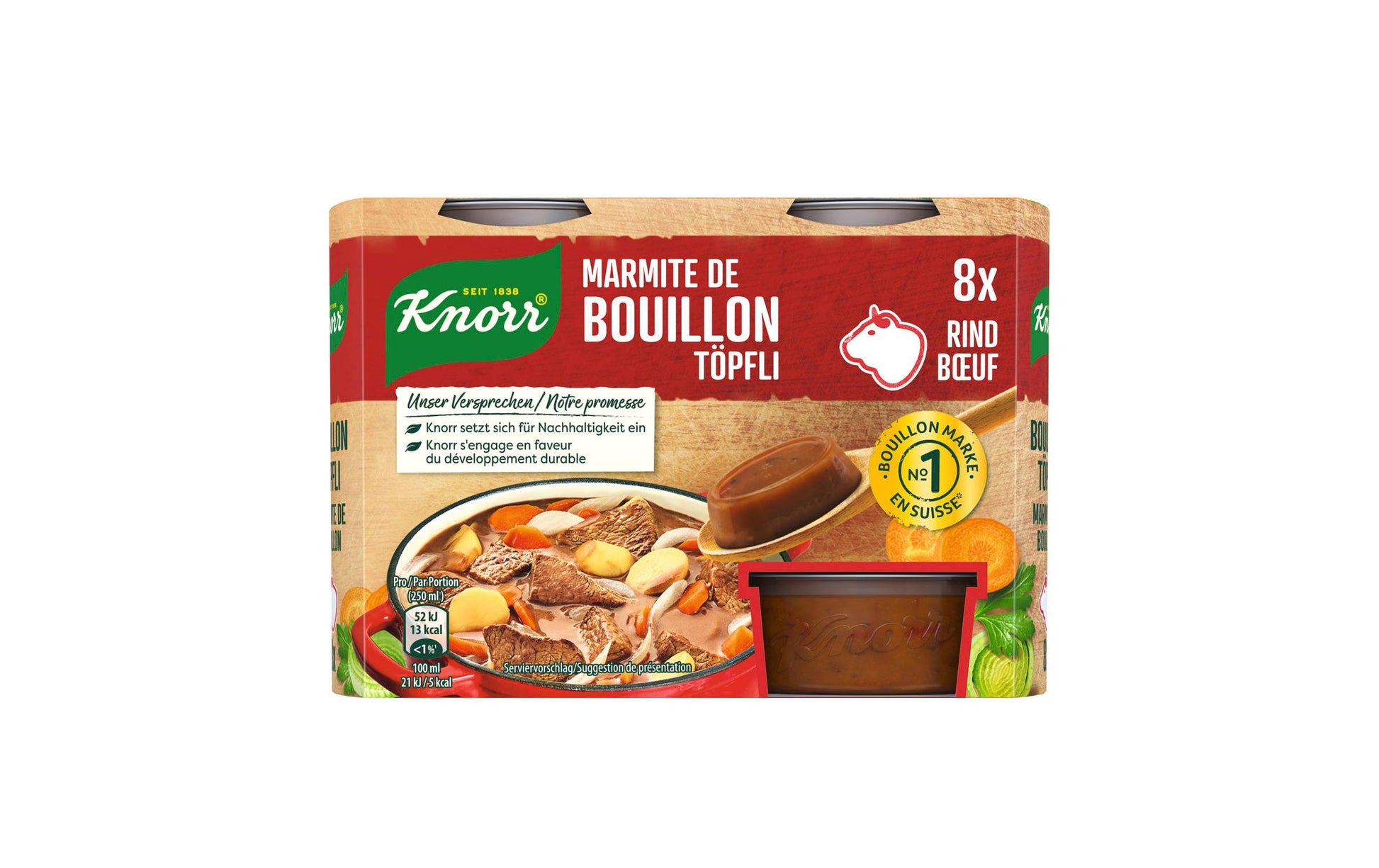 Knorr Rindsbouillon Töpfli – 224 g