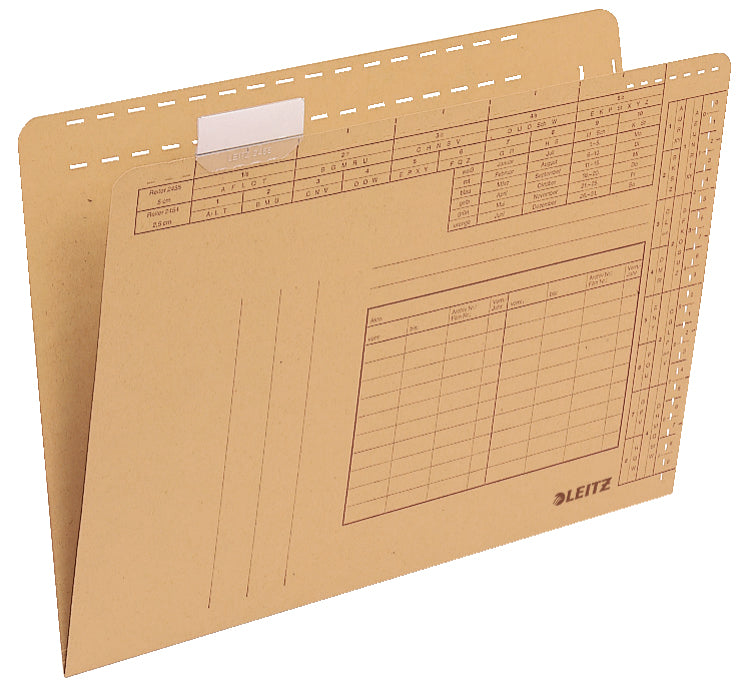 Leitz Sammelmappe, für A4, Karton, Natron