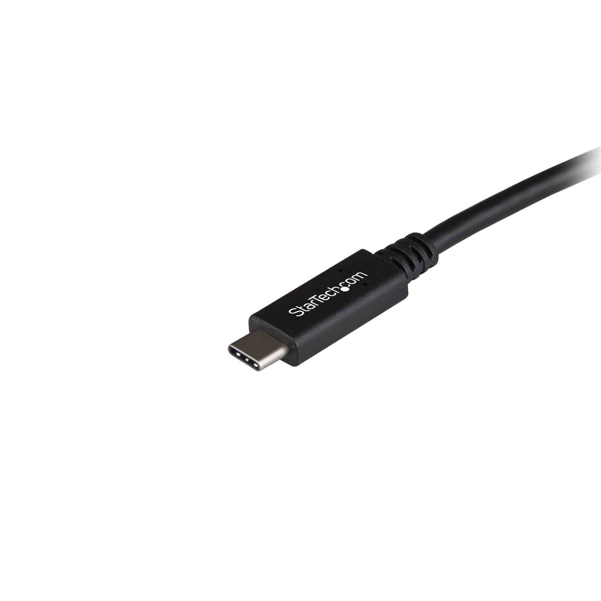 StarTech.com USB-C auf USB-B Kabel – USB 3.2 Gen 2 (10 Gbit/s) – 1 m – PVC-Mantel – Schwarz