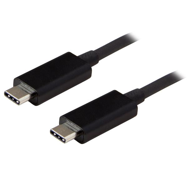 StarTech.com USB-C auf USB-C Kabel – USB 3.2 Gen 2 (10 Gbit/s) – 1 m – PD 60 W – 8K/60 – Schwarz