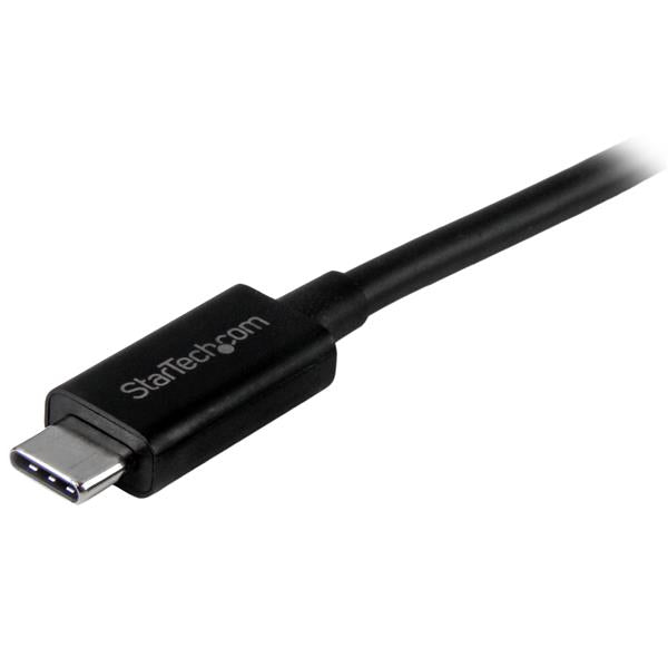 StarTech.com USB-C auf USB-C Kabel – USB 3.2 Gen 2 (10 Gbit/s) – 1 m – PD 60 W – 8K/60 – Schwarz