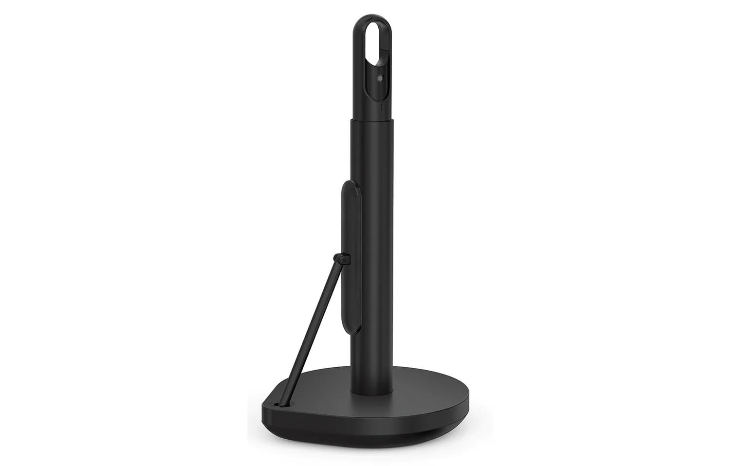 simplehuman Küchenrollenhalter Edelstahl, 20,6 × 18 × 38,1 cm, Schwarz