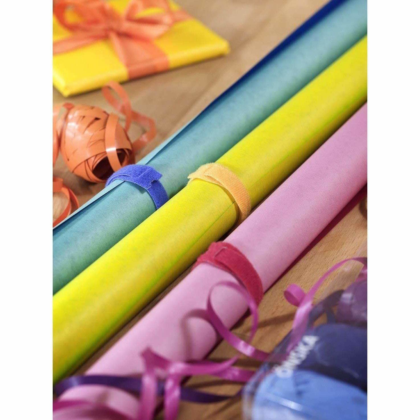 Velcro ONE-WRAP Klettband 12 mm × 200 mm – 5-teilig, wiederverwendbar, mehrfarbig