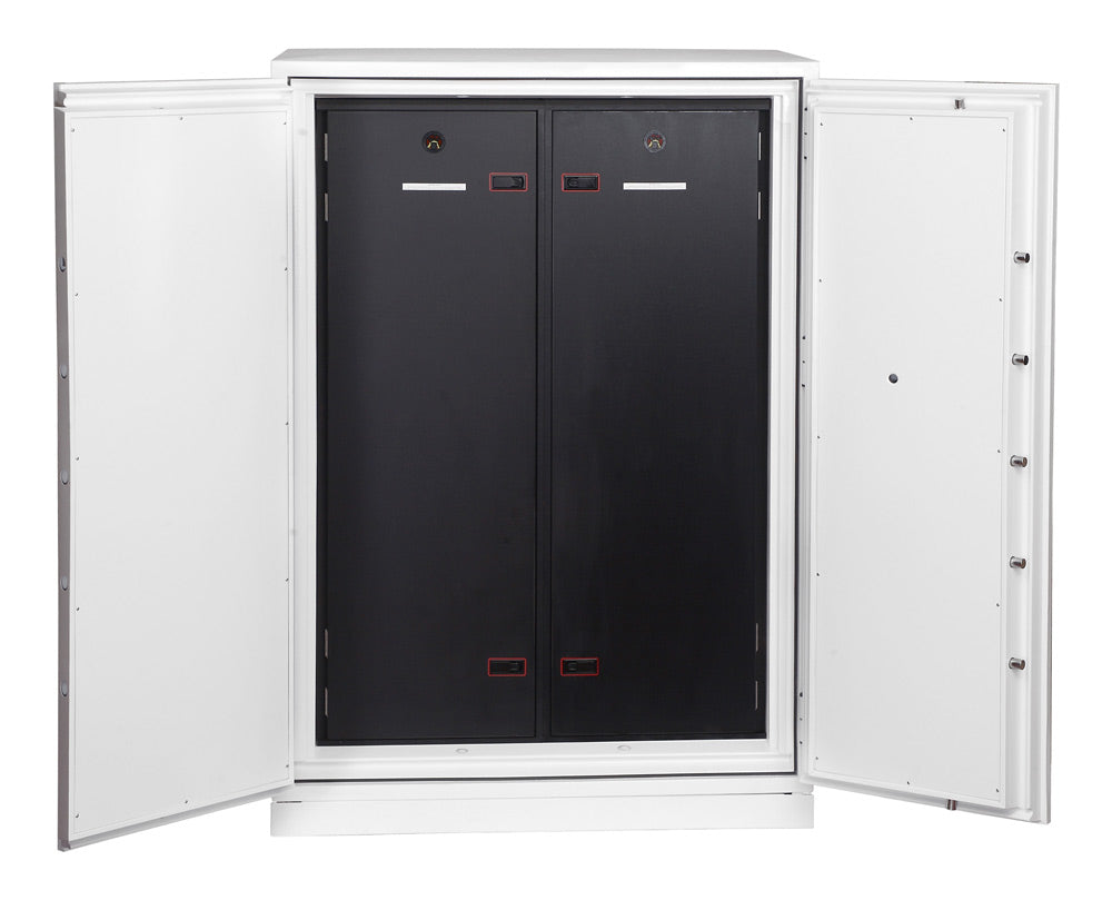 Phoenix Safe Co. Phoenix Sicherheitsschrank DS4623K – Schlüsselschloss – 457 l – Feuerschutz 120 min, Wasserschutz – Weiss