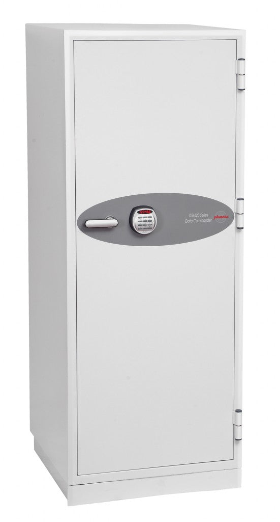 Phoenix Safe Co. Phoenix Sicherheitsschrank Data Commander DS4622E – Elektronikschloss – 228 l – Feuerschutz 120 min – Weiss