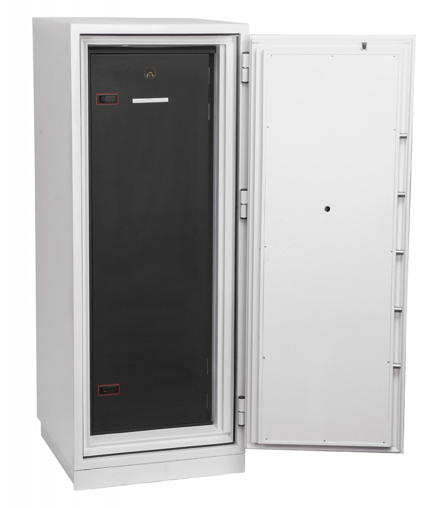 Phoenix Safe Co. Phoenix Sicherheitsschrank Data Commander DS4622E – Elektronikschloss – 228 l – Feuerschutz 120 min – Weiss