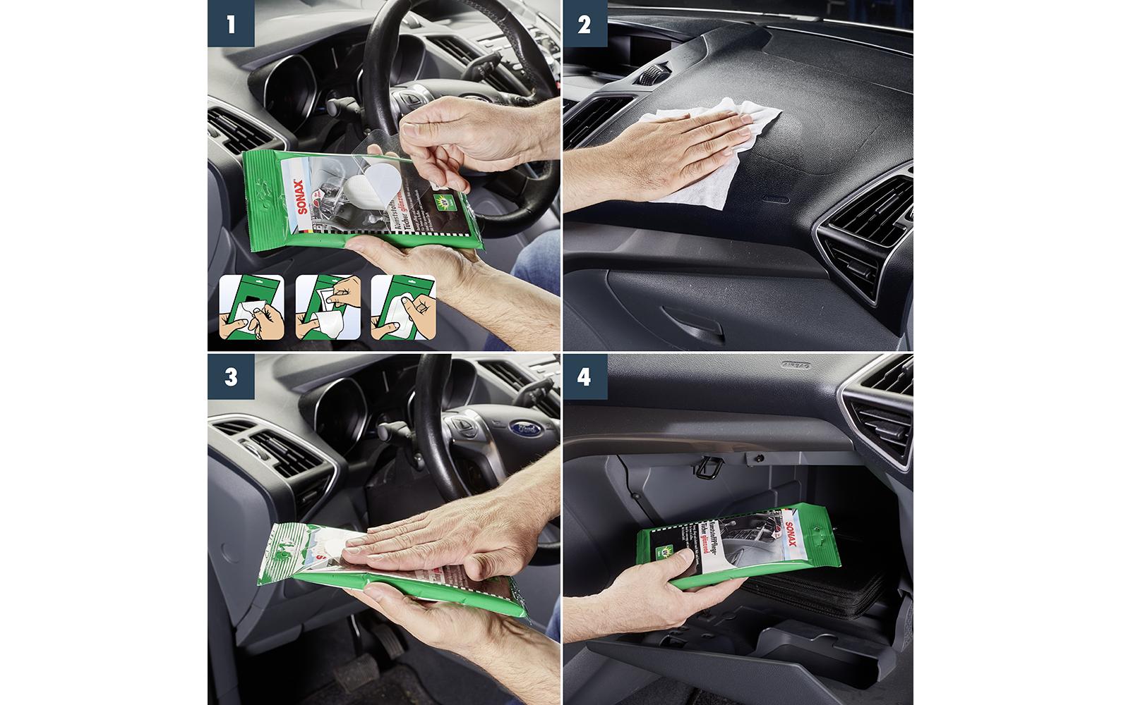 Sonax Pflegetücher – assortiert – 10 Stk.