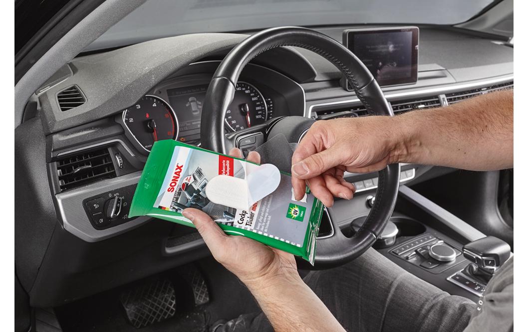 Sonax Kunststoffpflege Tuch, matt – 10 Stk.