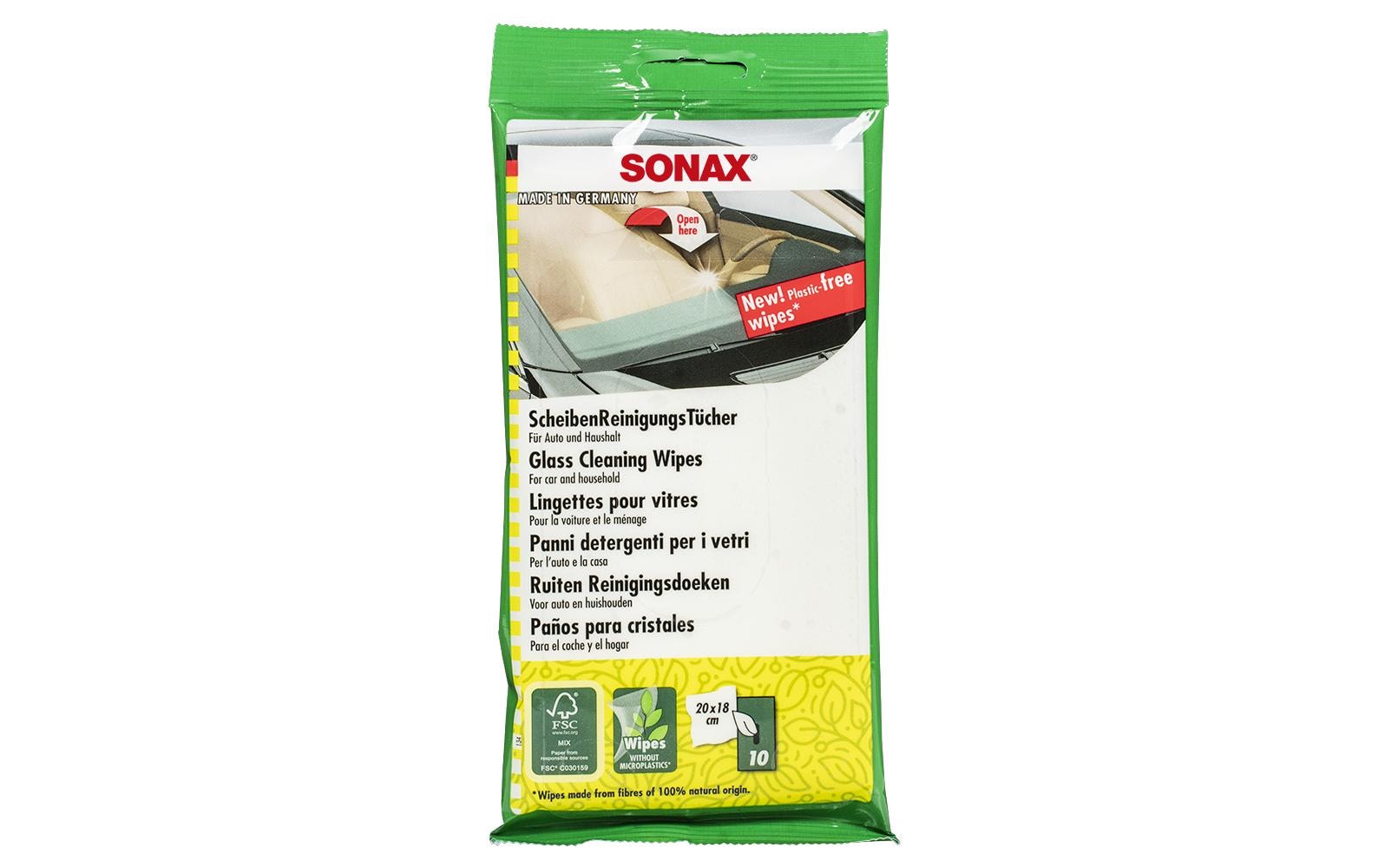 Sonax Scheibenreinigungstücher – assortiert – 10 Stk.