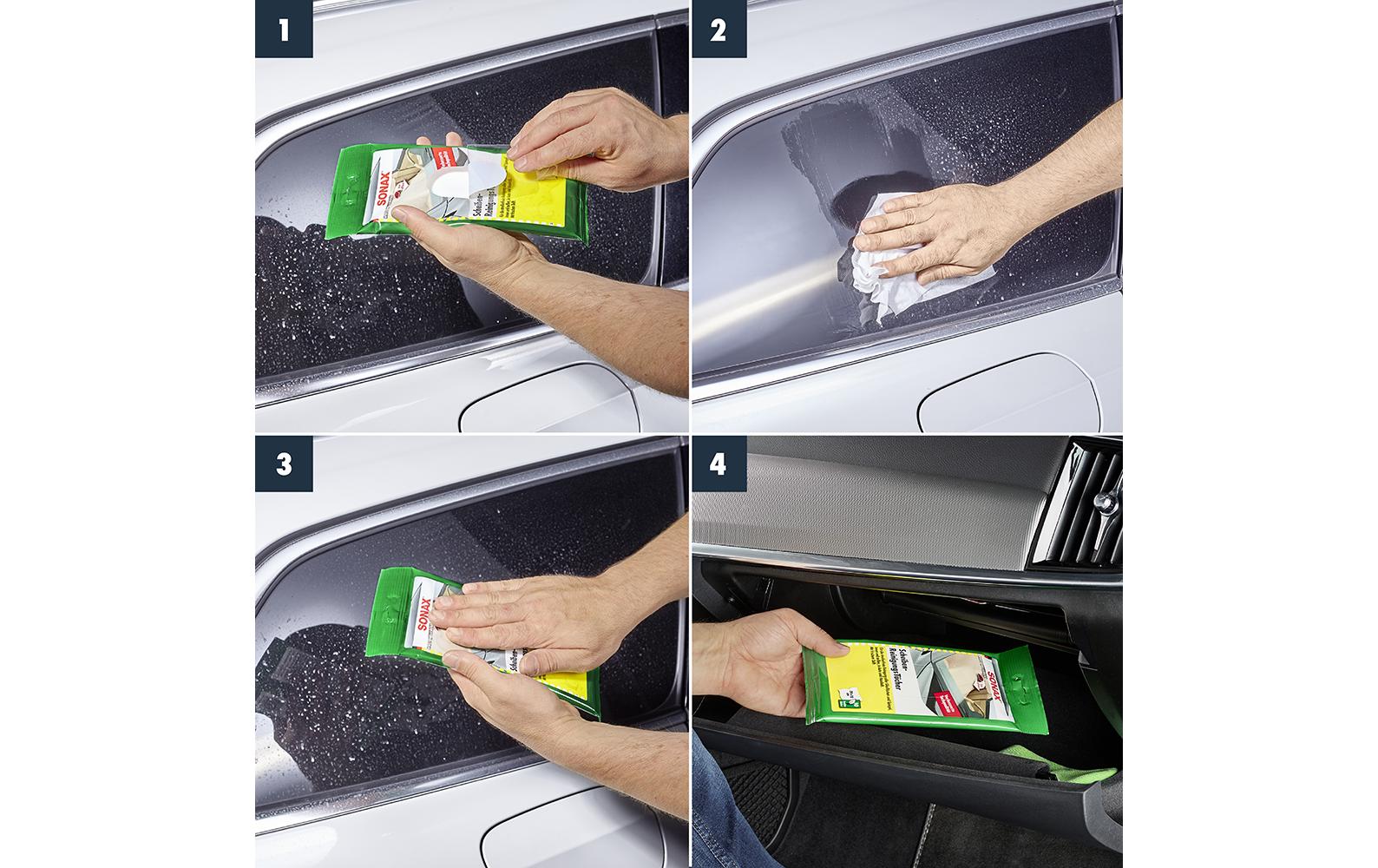 Sonax Scheibenreinigungstücher – assortiert – 10 Stk.