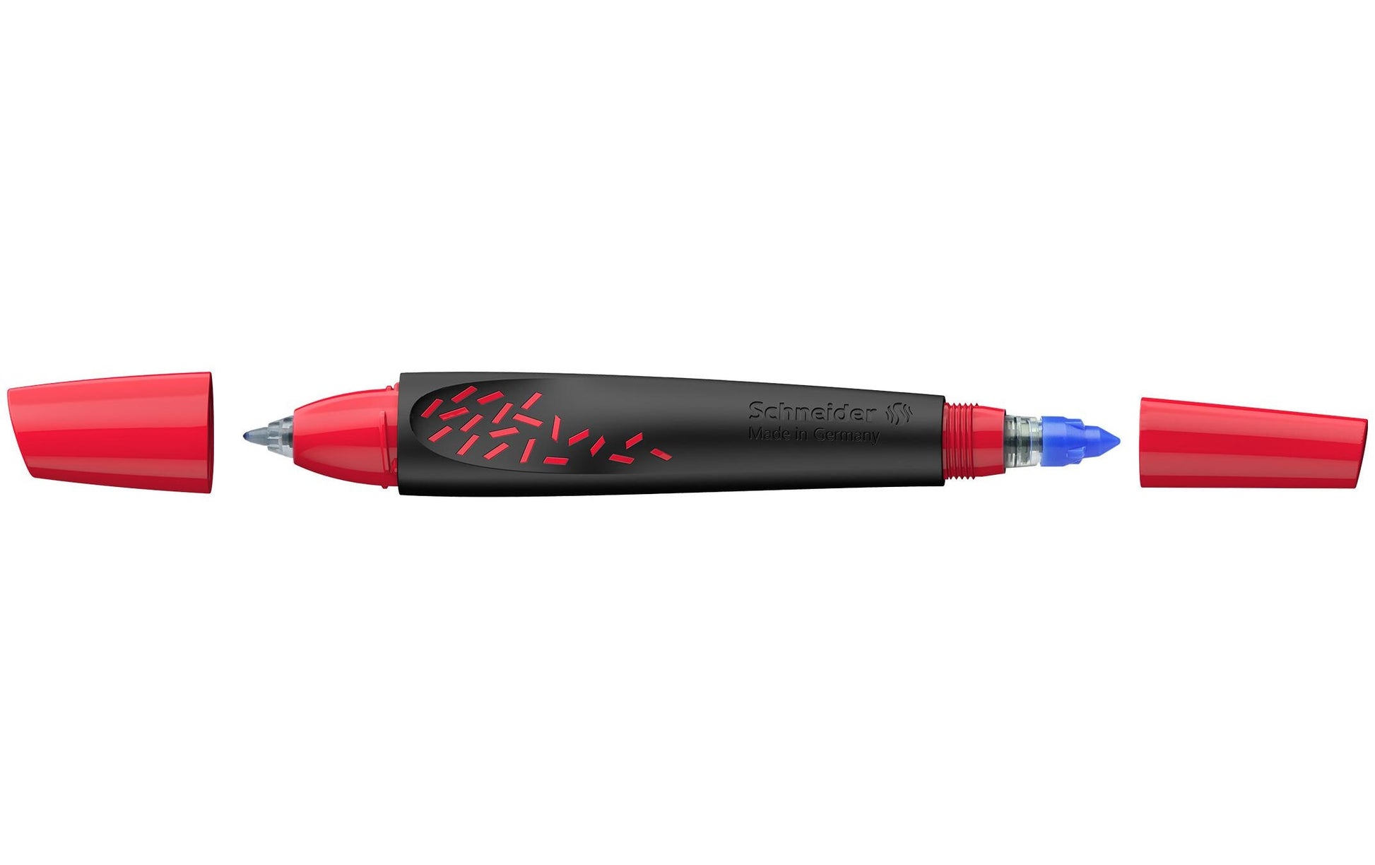 Schneider AG Schneider Breeze – Tintenroller, schnelltrocknend, mit Kappe, 0,5 mm, Blau
