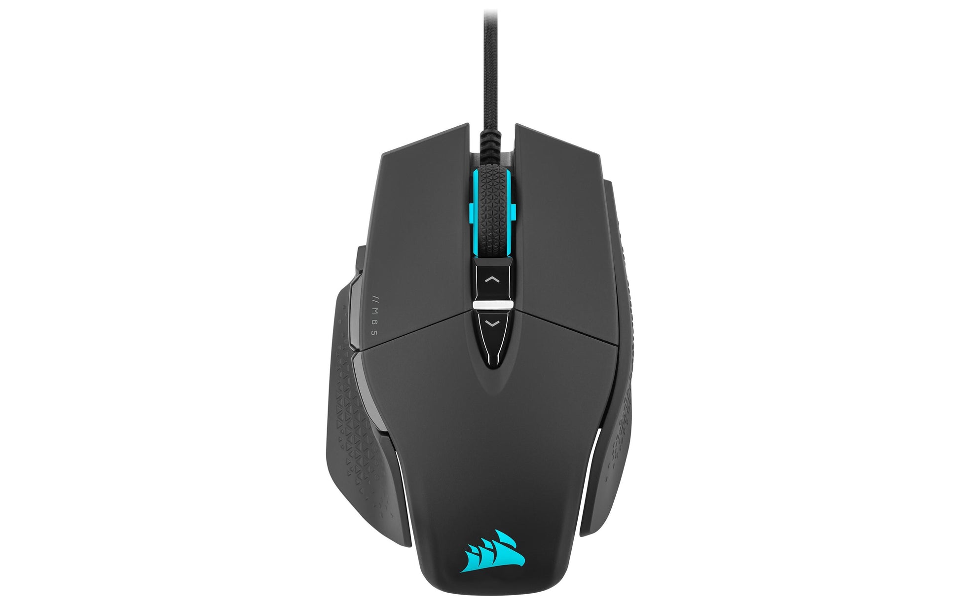 Corsair M65 Ultra RGB – Gaming-Maus – Kabelgebunden (USB‑A), 26000 DPI, Rechts, Schwarz