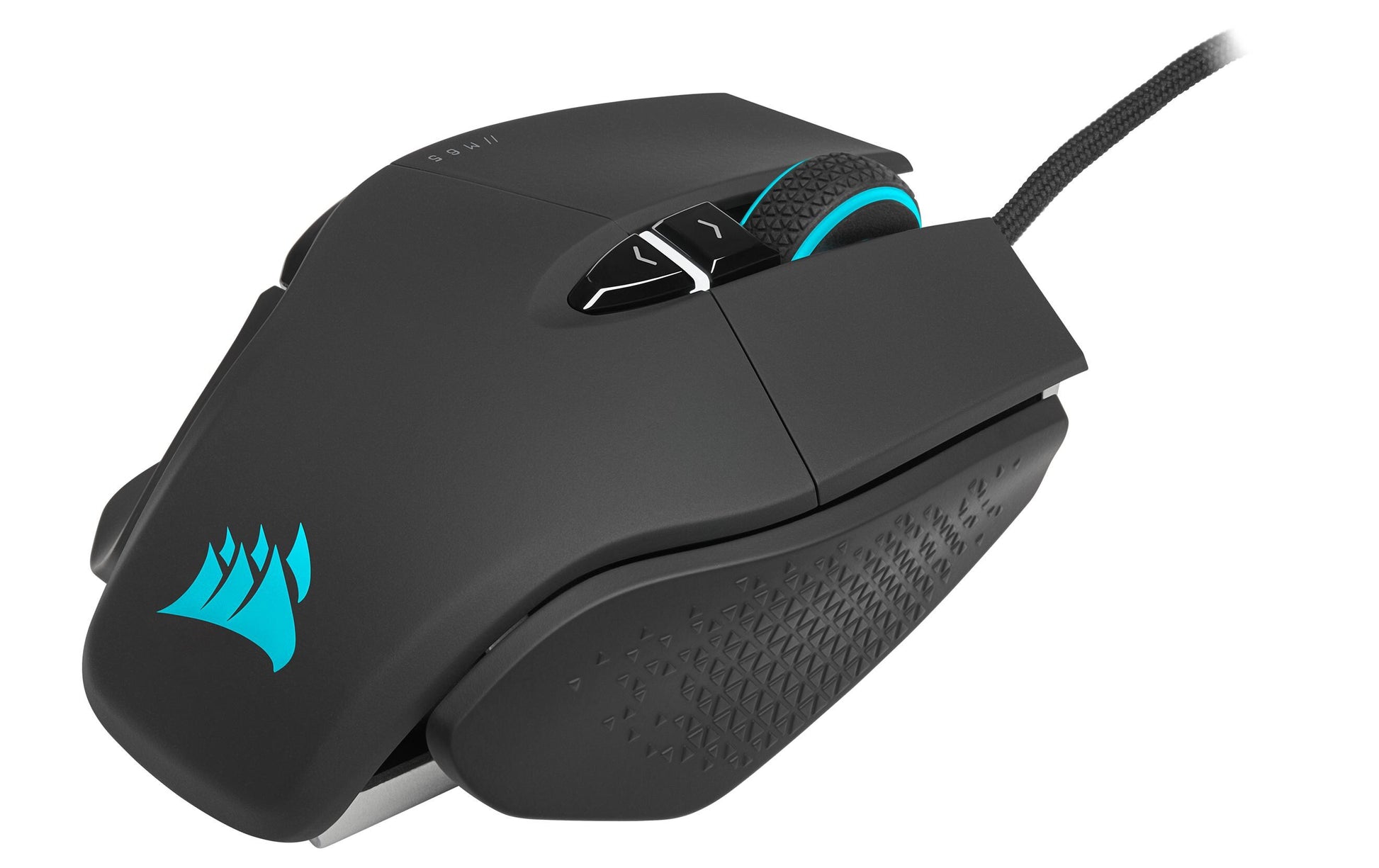Corsair M65 Ultra RGB – Gaming-Maus – Kabelgebunden (USB‑A), 26000 DPI, Rechts, Schwarz