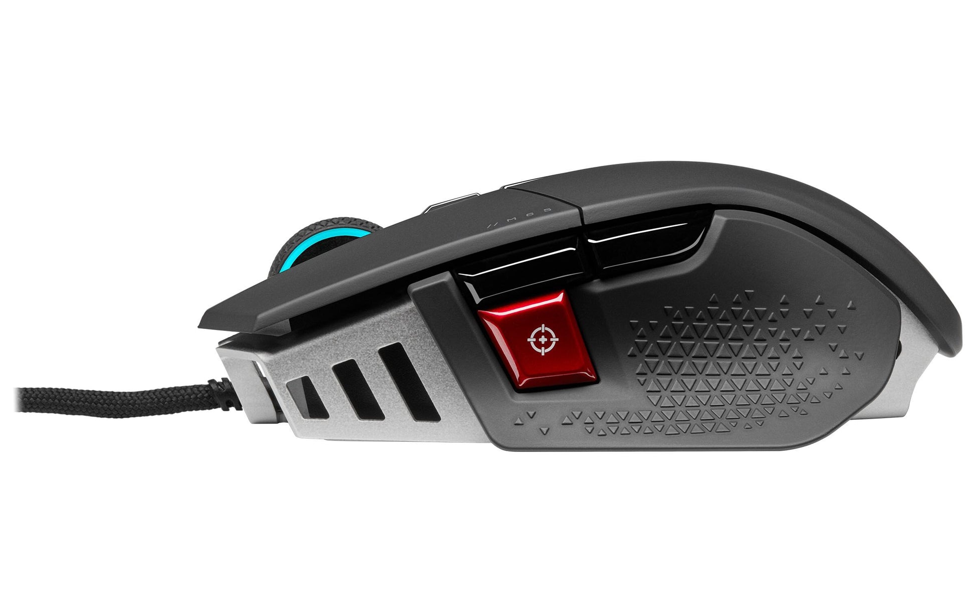 Corsair M65 Ultra RGB – Gaming-Maus – Kabelgebunden (USB‑A), 26000 DPI, Rechts, Schwarz