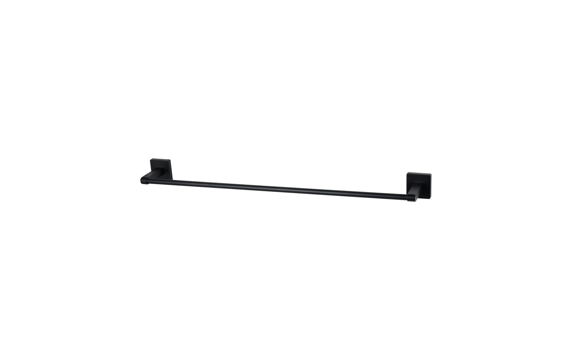 COCON Handtuchhalter – 65,5×5,3×8,5 cm, Zink, 3 kg, zum Schrauben, Schwarz