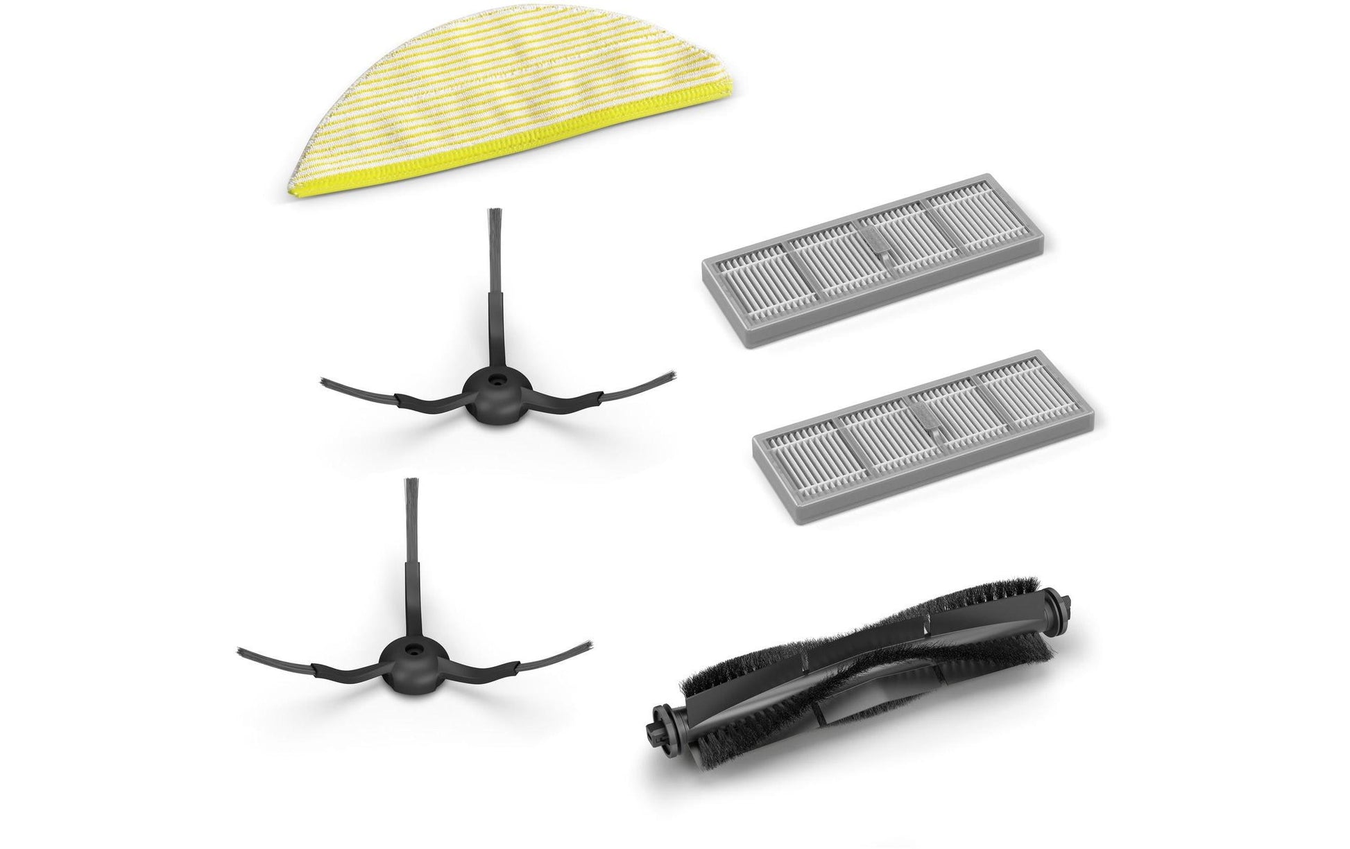 Kärcher Zubehörset – 3 Bürsten, 2 Filter, 1 Polster – für RCV 5