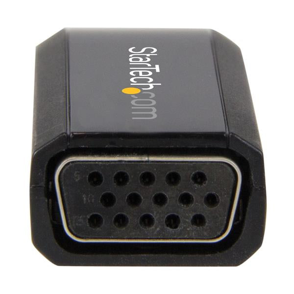 StarTech.com HDMI-zu-VGA-Adapter – 1920 × 1200 @ 60 Hz, 3,5 mm Audio, aktiv – Schwarz