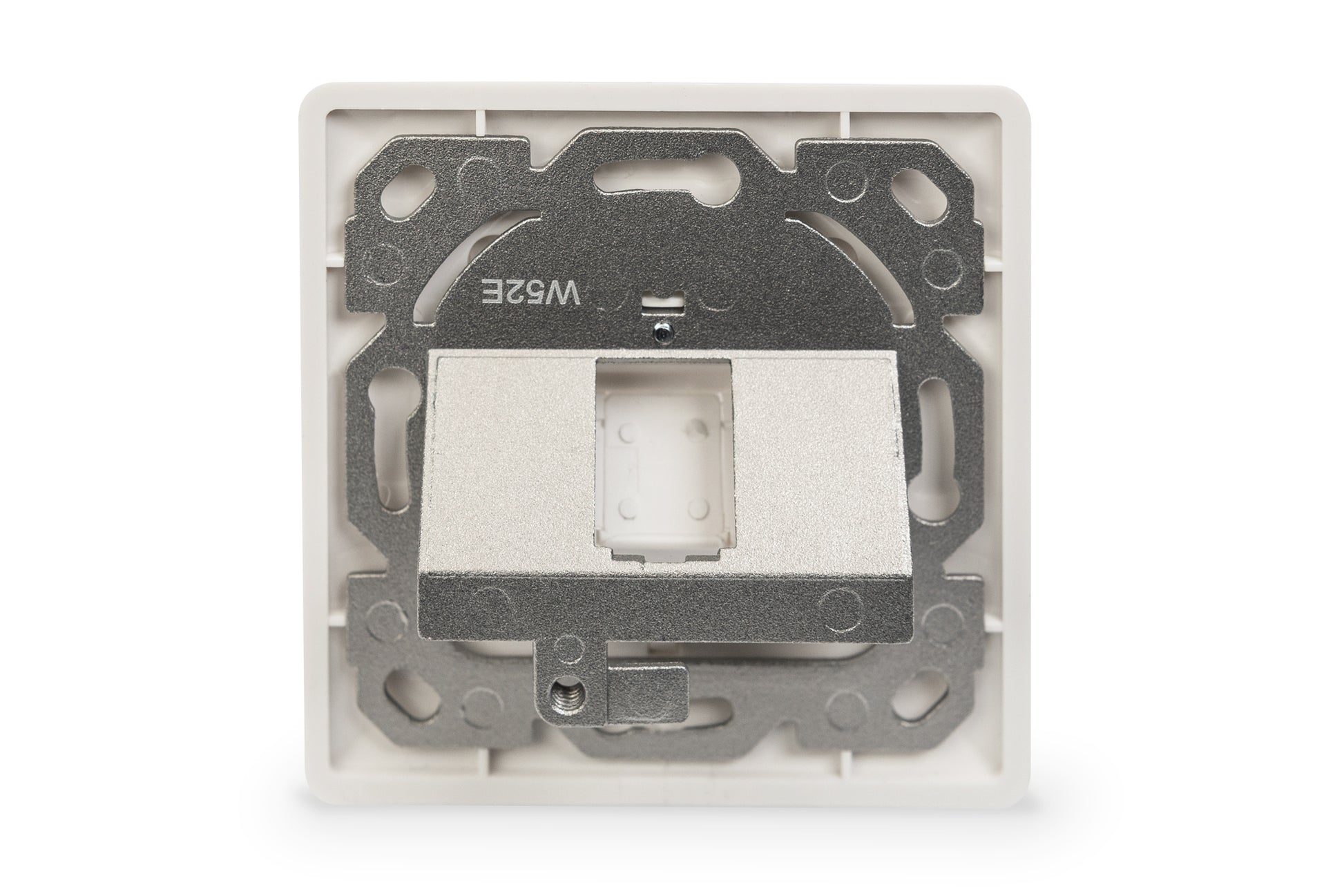 Digitus Keystone-Modul RJ45, 1×RJ-45, 80×80 mm, metallisch – weiss
