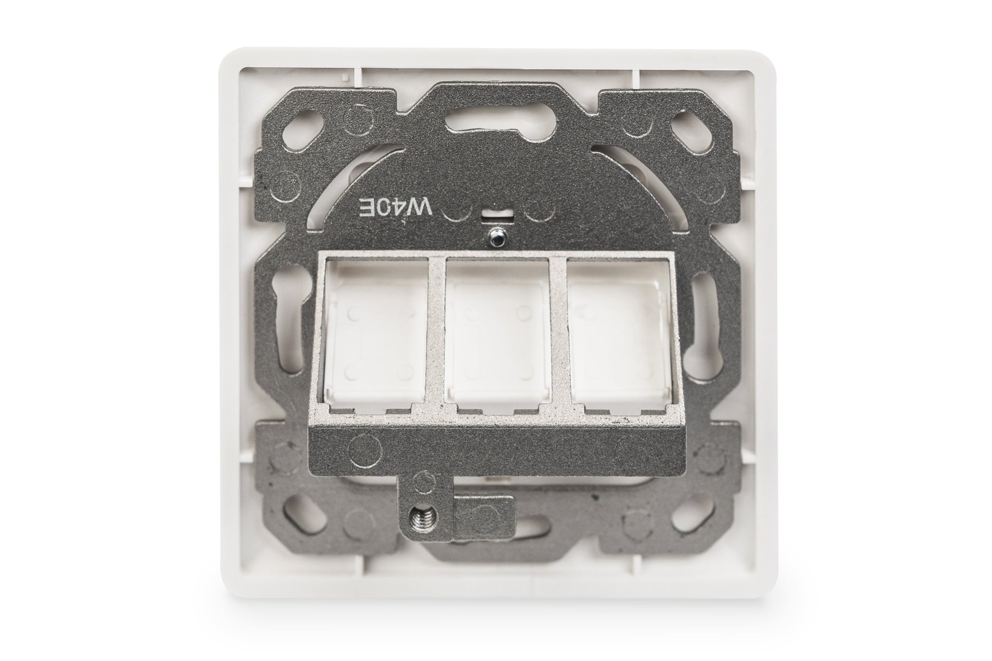 Digitus Keystone-Modul RJ45, 3×RJ45, 80×80 mm, ABS – weiss