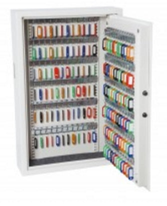 Phoenix Safe Co. CYGNUS KS0033E MKII – Schlüsseltresor, Elektronikschloss, für 144 Schlüssel, Weiss