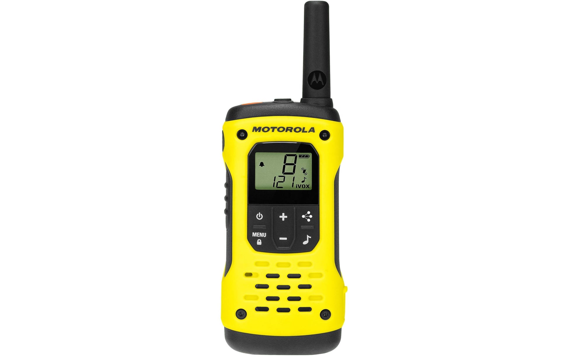 Motorola T92 H2O – Funkgerät, PMR, 446 MHz, schwarz/gelb