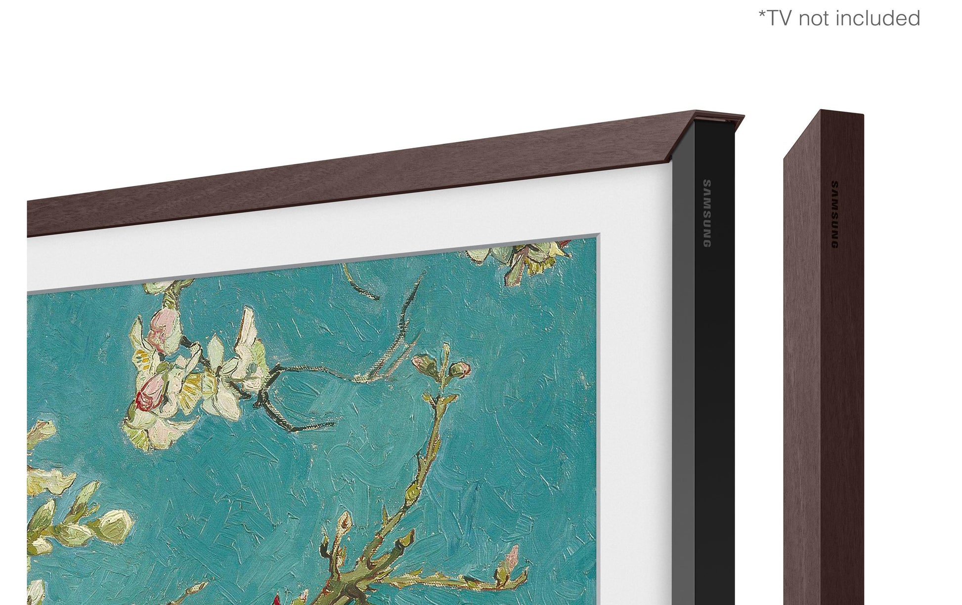 Samsung The Frame Rahmen – für The Frame 6.1 (2023) (LS03B) – Dunkelbraun