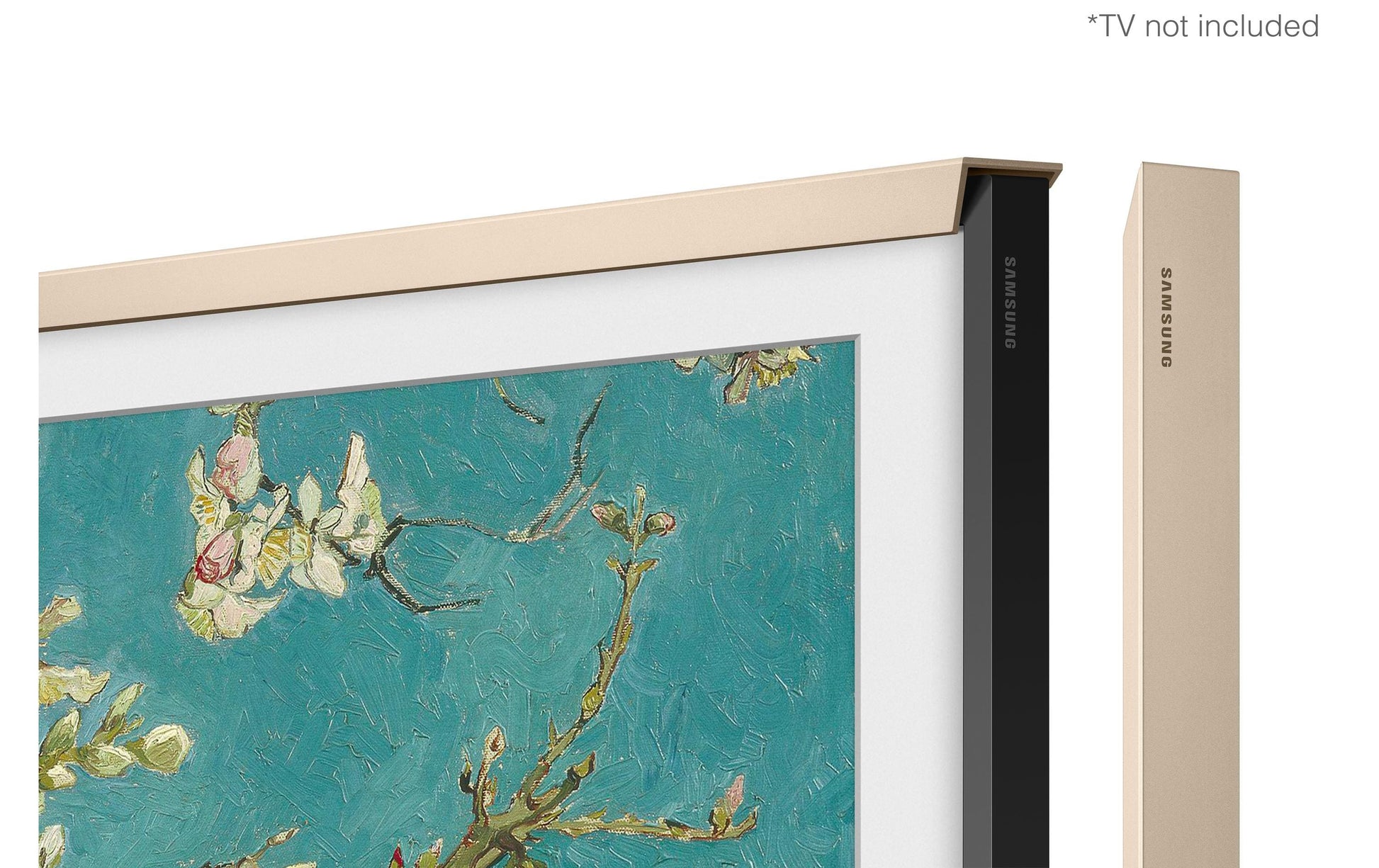 Samsung VG-SCFC50SGMXC – LED-Wandrahmen, für The Frame 6.1 (2023) (LS03B), 55", Beige