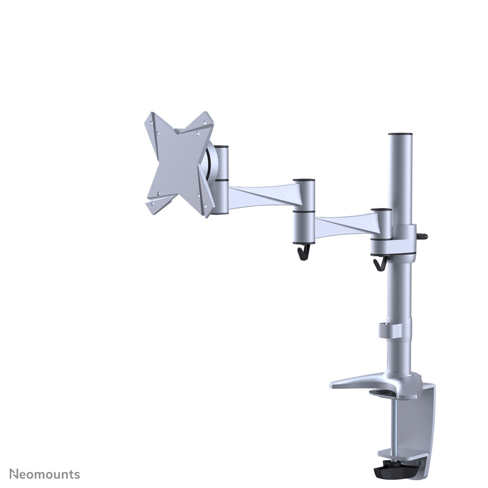 Neomounts FPMA D1330SILVER – Tischhalterung, bis 30", VESA 75 × 75 mm, 9 kg, silber