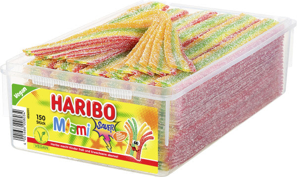 Haribo Miami Fruchtgummi – Sauer – 1,125 kg
