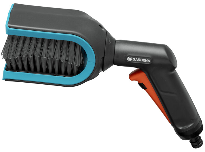 Gardena Cleansystem Jalousienbürste – 27,7×7,7×18,2 cm, schwarz/grün/grau/orange