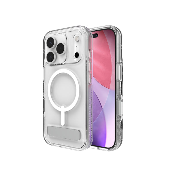 ZAGG Crystal Palace Snap Backcover – für Apple iPhone 17, MagSafe, Graphen, Transparent, bis 4 m Sturzsicher