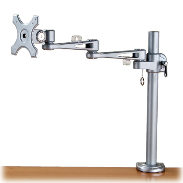 VALUE Monitorarm Tischhalterung – Klemme/Durchführung – 1 Monitor – VESA 75×75/100×100 mm