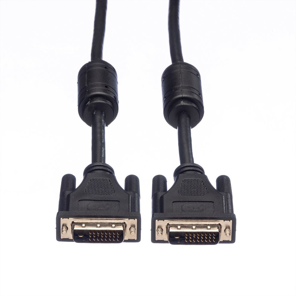 ROLINE DVI-D Kabel – 2560×1600 – 7,5 m – verriegelbar