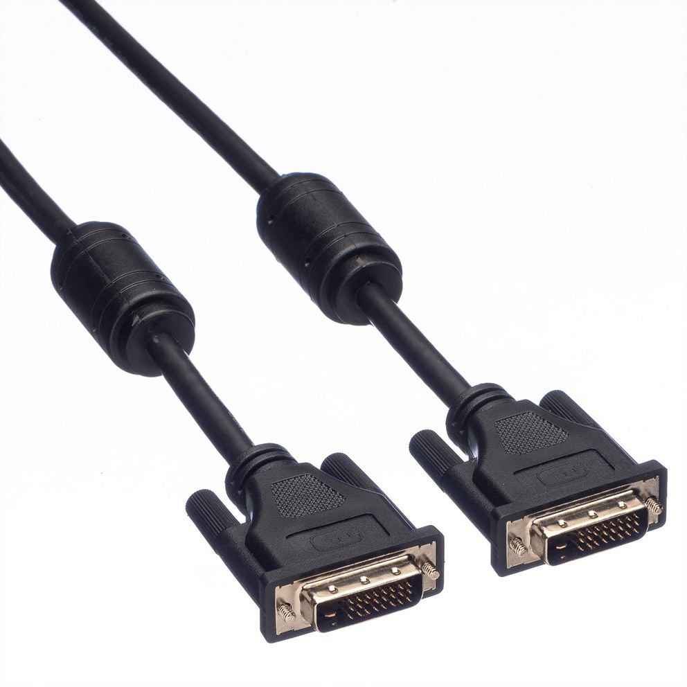 ROLINE DVI-D Kabel – 2560×1600 – 7,5 m – verriegelbar