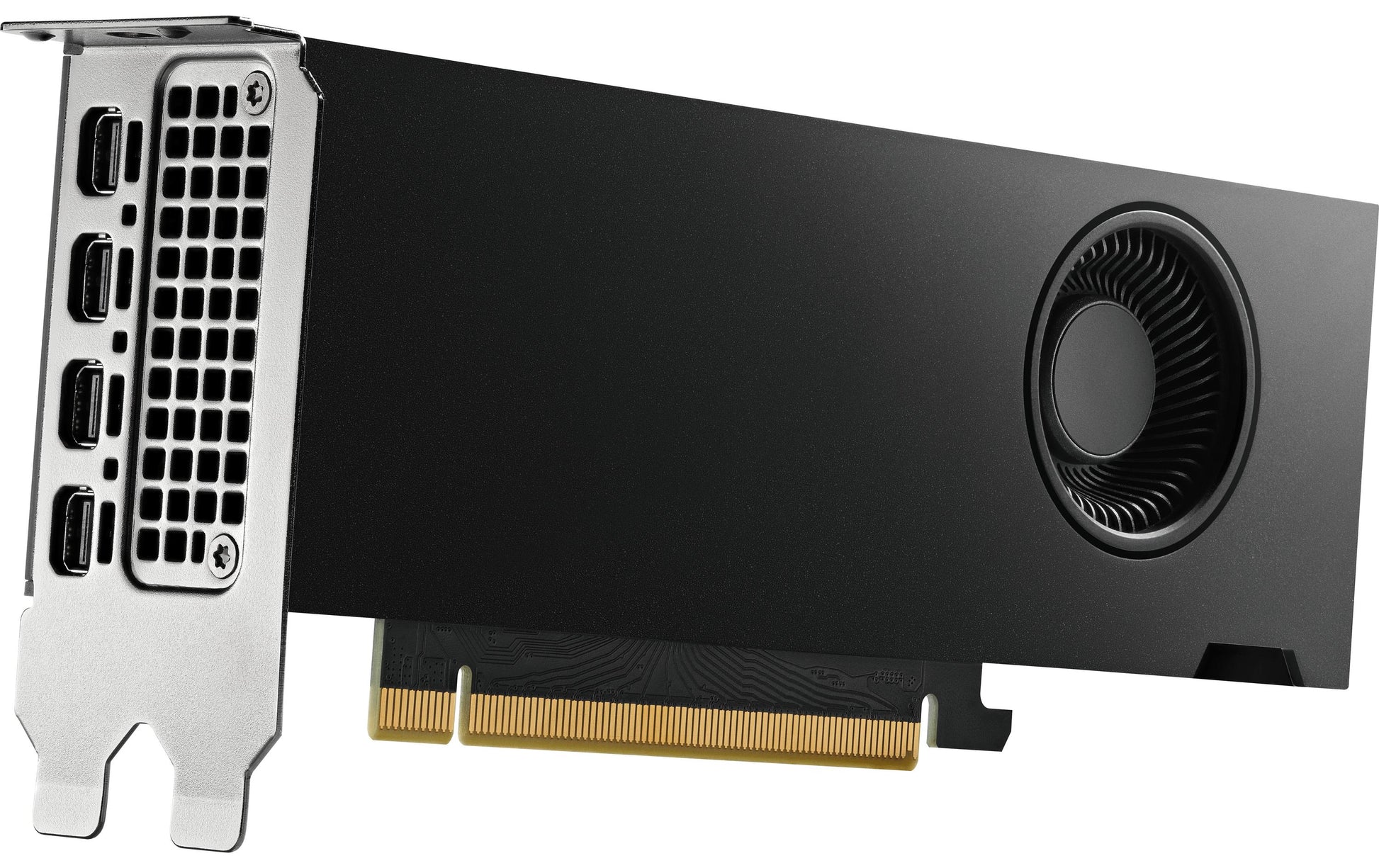 PNY RTX 4000 Ada SFF – PCIe Grafikkarte – 20 GB GDDR6, 4×Mini-DP, PCIe 4.0 x16, 70 W