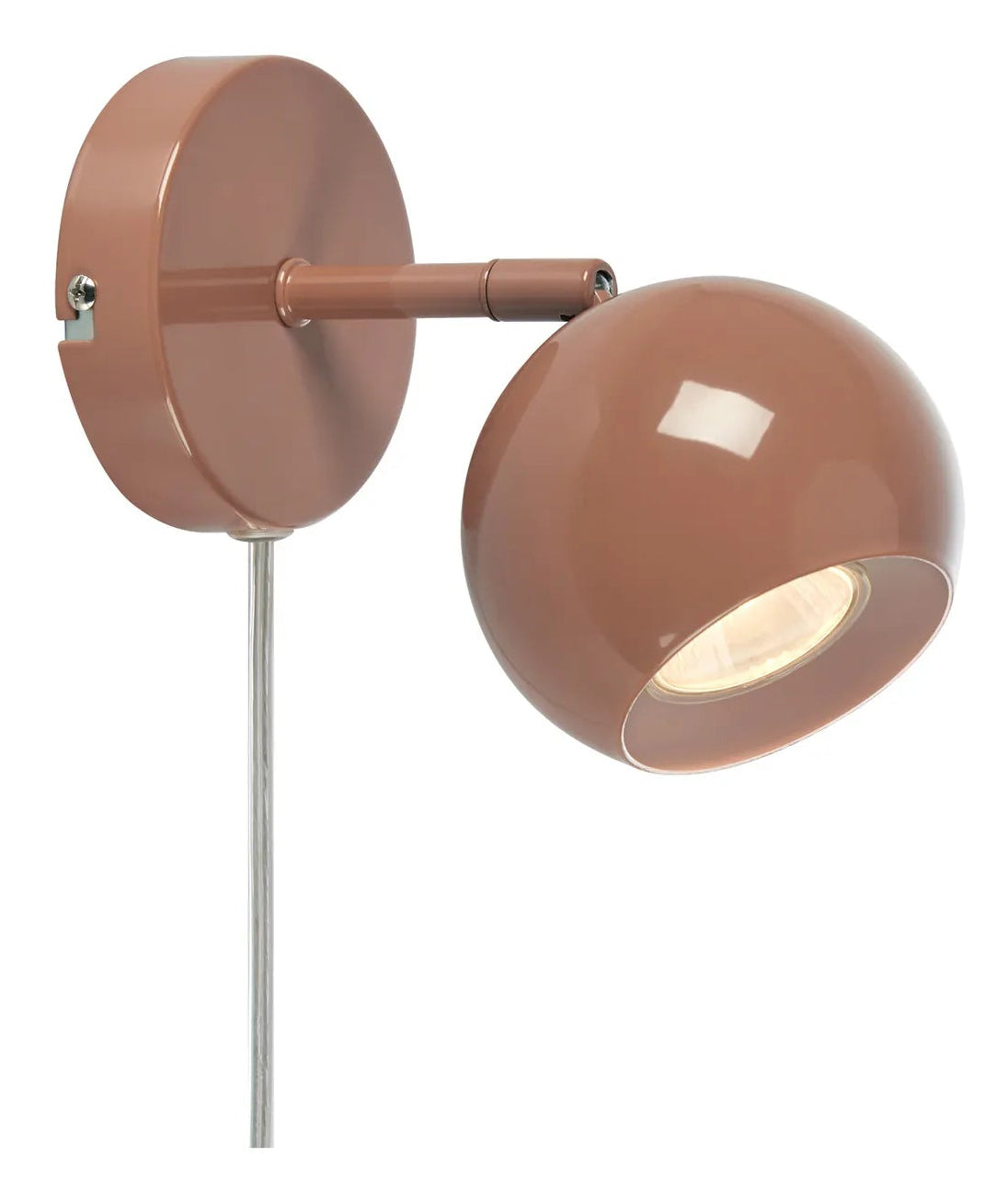 Markslöjd Wandleuchte Pop – Ø 10 × 14 cm, 7 W, braun, exkl. GU10