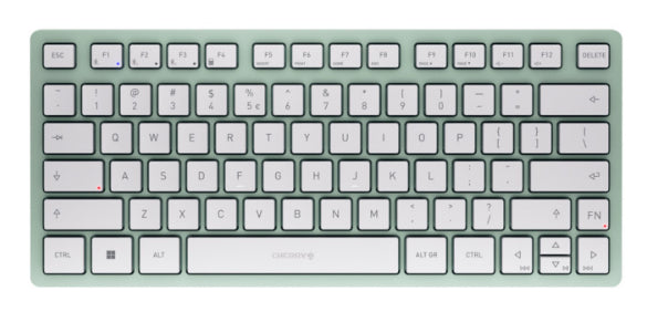 Cherry KW 7100 MINI BT – Tastatur, kabellos (Bluetooth), 60%, Grün