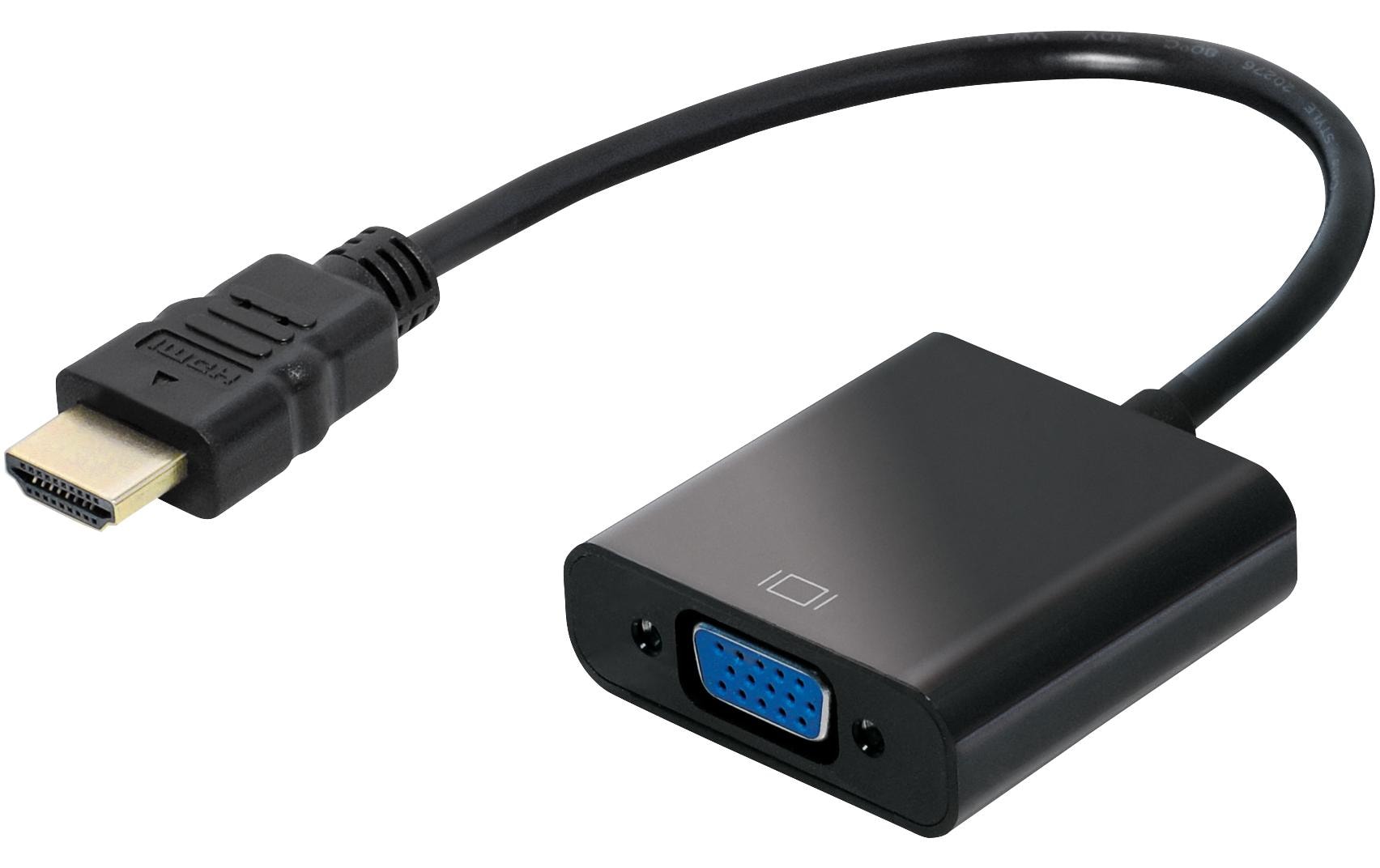 Satelliten tv zubehör Transmedia C315-02 Adapter HDMI zu VGA – 0,20 m