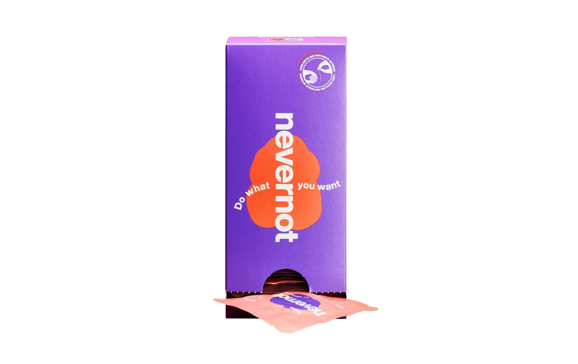 Nevernot Soft-Tampon 2.0 – 48 Stk, mit Applikator, Saugstärke Normal