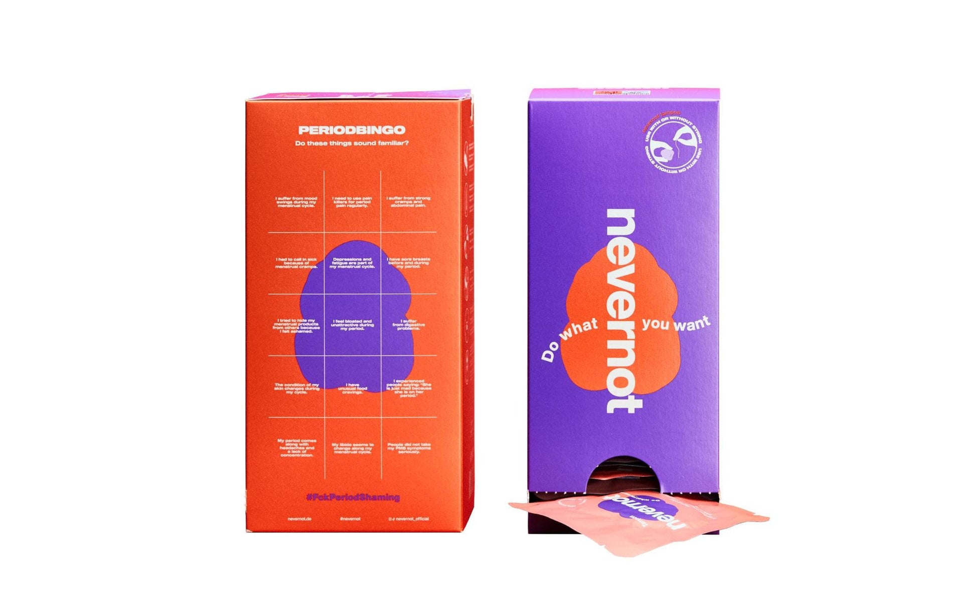 Nevernot Soft-Tampon 2.0 – 48 Stk, mit Applikator, Saugstärke Normal