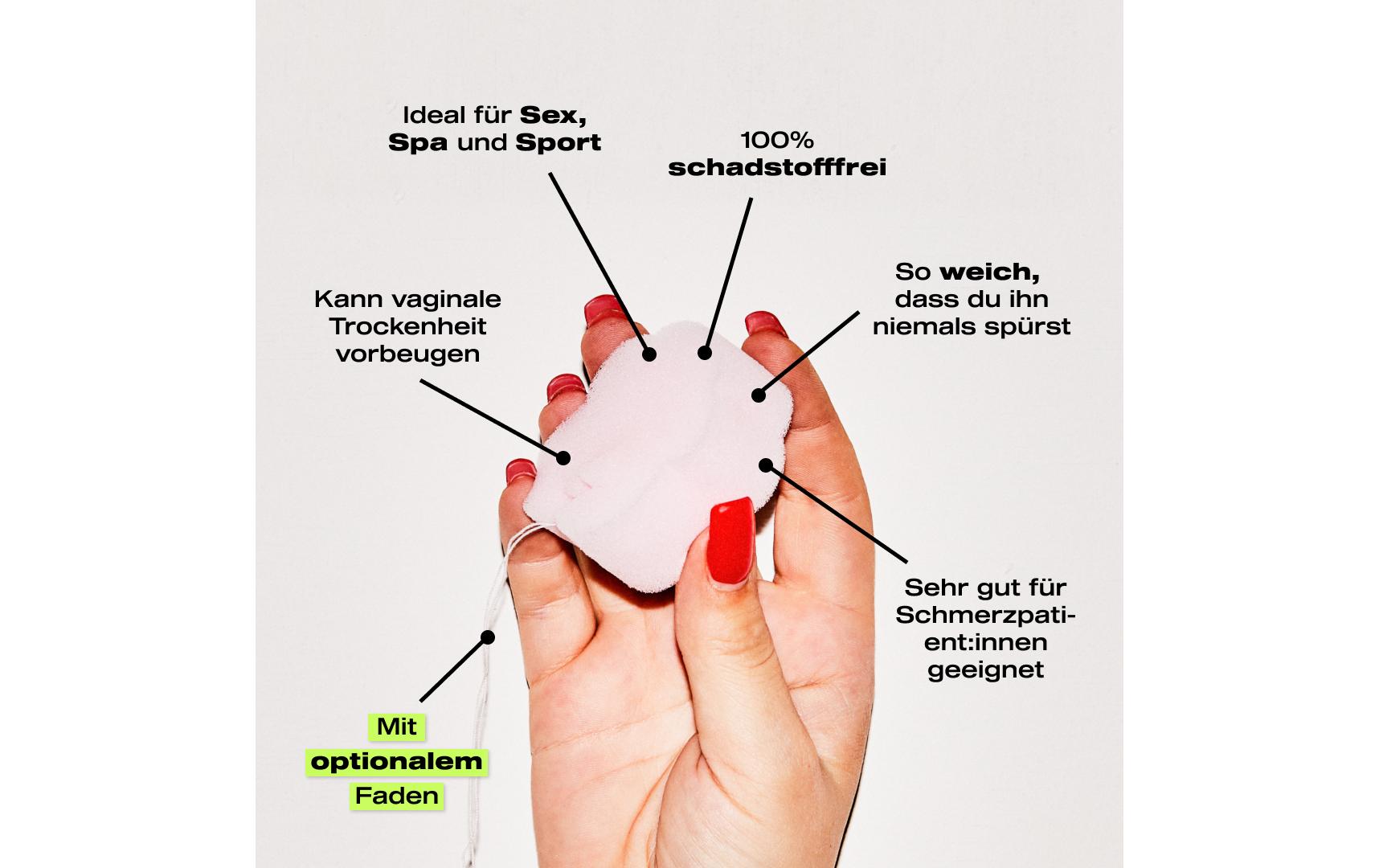 Nevernot Soft-Tampon 2.0 – 48 Stk, mit Applikator, Saugstärke Normal