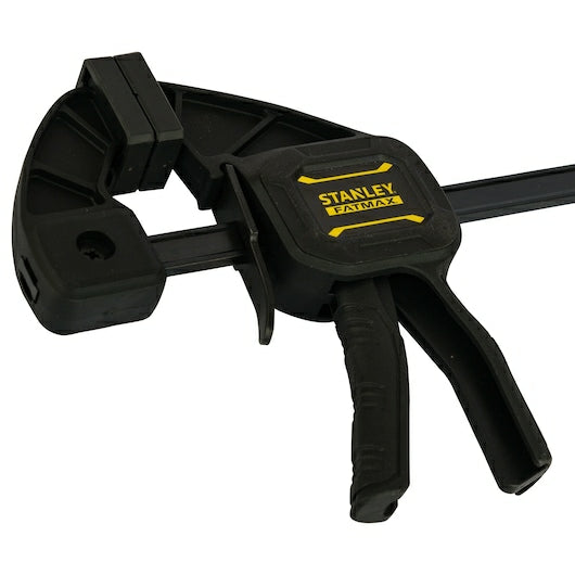 Stanley FATMAX Einhandzwinge Medium – Spannweite 300 mm, Schliesskraft 90 kg